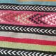 Multicolored Berber kilim carpet handmade in pure wool 100 x 150cm