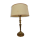 Chiseled bronze brass candlestick bouillotte lamp