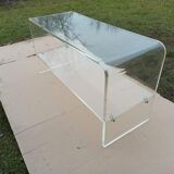 Vintage plexiglass table 1960s / 1970s