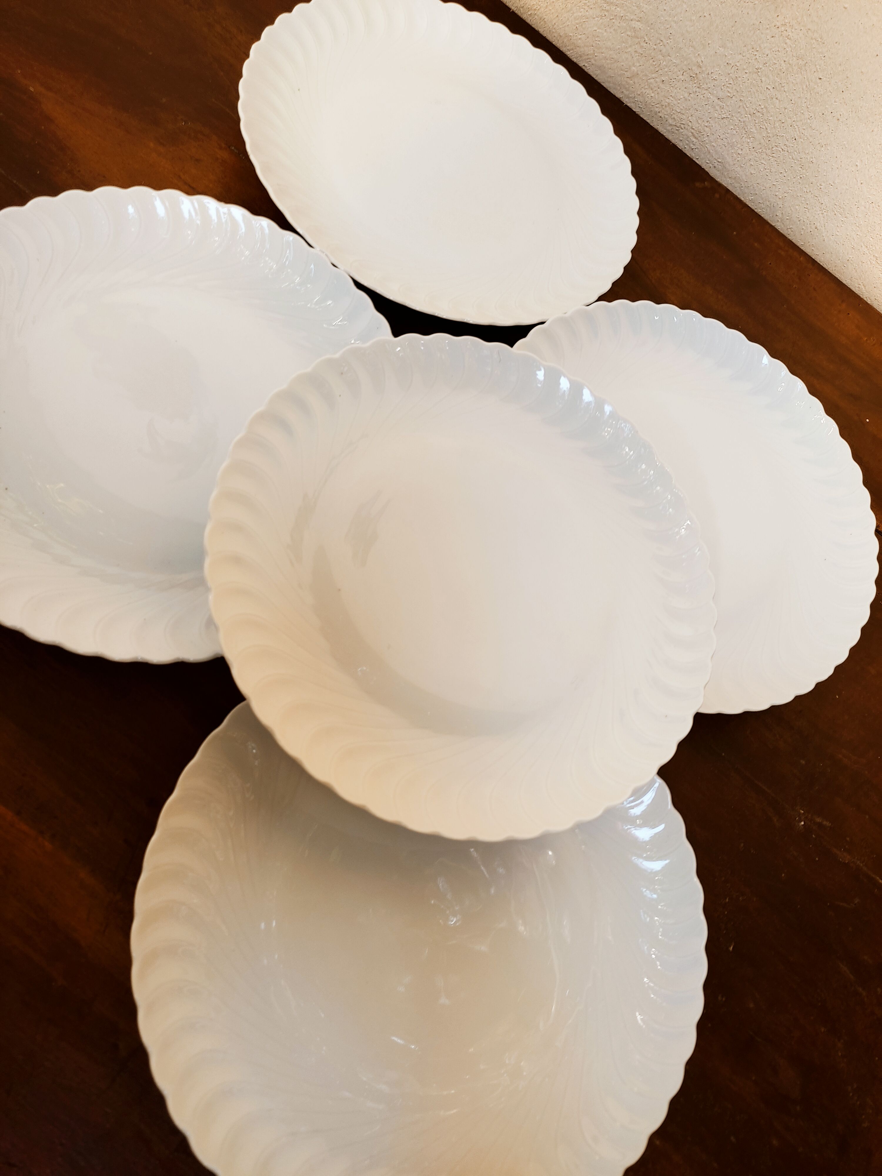 5 dessert plates or starter by Tharaud