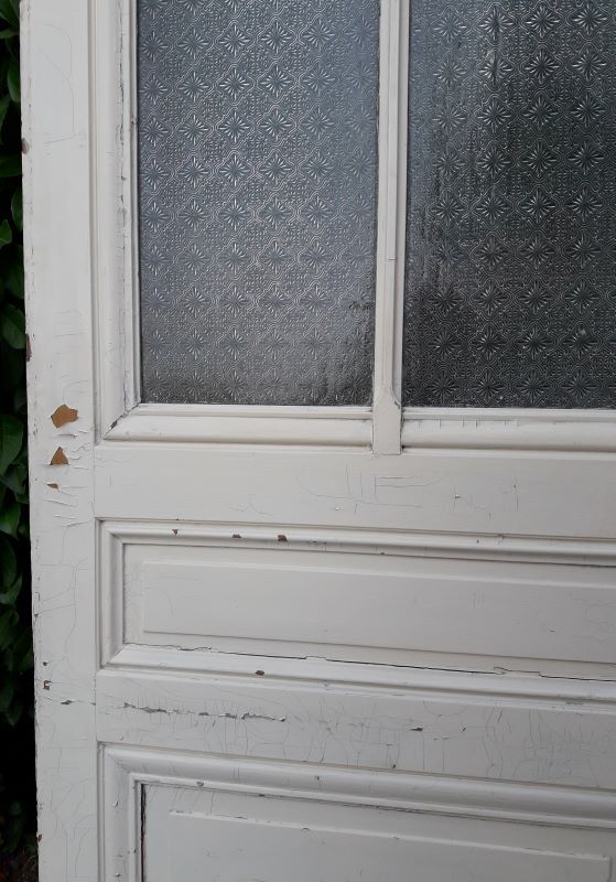 Porte 79,5x219,5 vitrée en haut