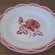 7 assiettes plates Digoin Sarreguemines modèle Orly