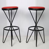 2 Thonet Stools 1950