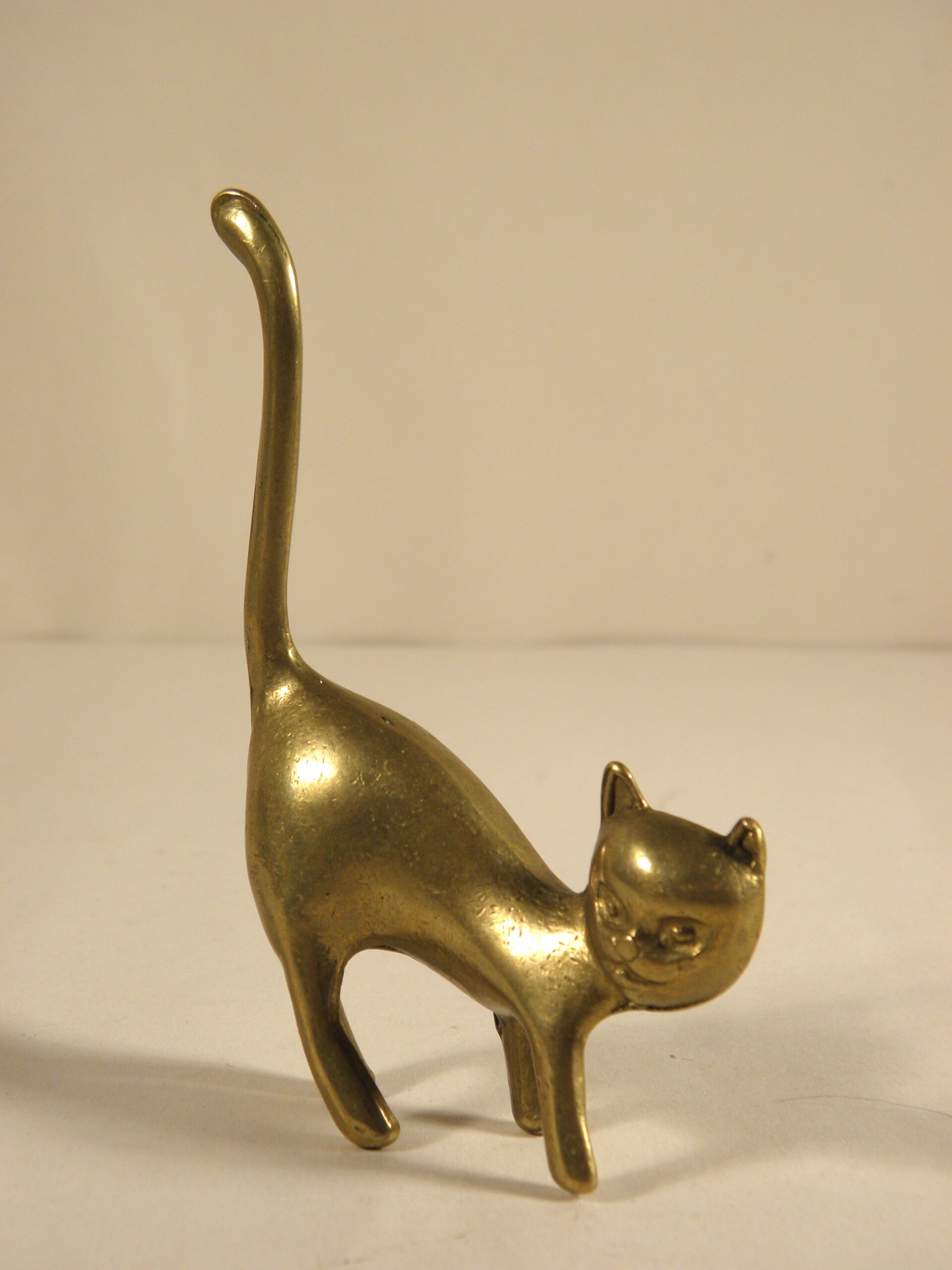 Brass cat