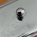 Vintage aluminium butter dish