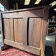 Antique solid oak sideboard