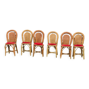Set de 6 chaises de jardin