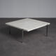 Rolled marble coffee table by Poul Kjaerholm for Fritz Hansen, Denmark, 1990s