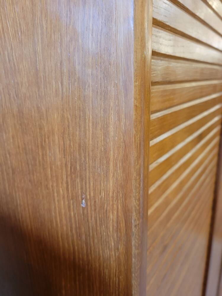 Triple Curtain Filing Cabinet