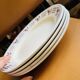4 vintage plates Niderviller Moselle France