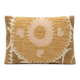 Housse de coussin brodée vintage 41x61 cm