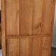 Old Parisian wooden linen wardrobe