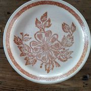 Set of 19 stoneware plates