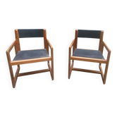 Andre sornay armchairs circa 60
