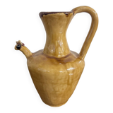 Jug, pitcher, ceramic lady with a glazed finish.