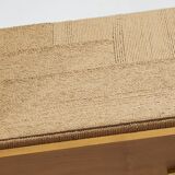 Fauteuil block en corde naturelle