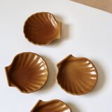 4 caramel shell cups