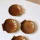 4 caramel shell cups