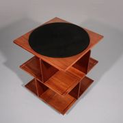 Gianfranco Frattini revolving modular bookcase model 823, 1963 Italy