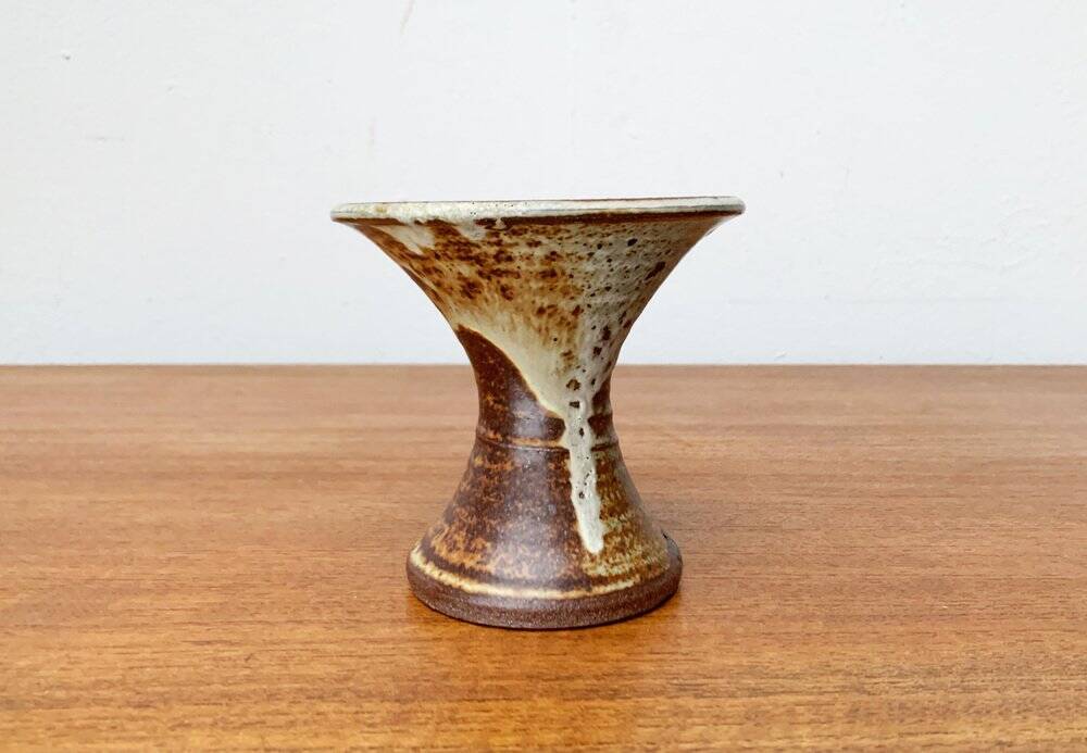 Bougeoir en céramique de studio du milieu du siècle de Visby Tjæreborg, années 1960