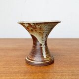 Bougeoir en céramique de studio du milieu du siècle de Visby Tjæreborg, années 1960