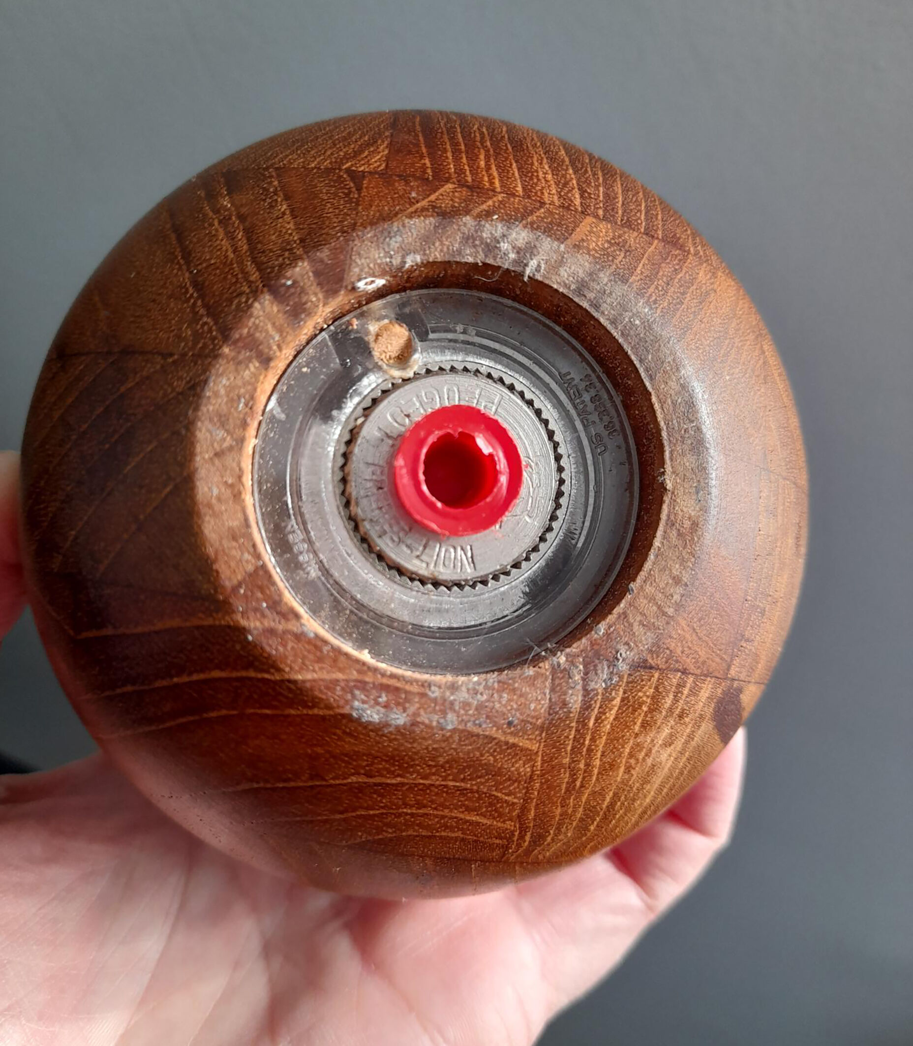 Teak pepper mill Nissen Denmark