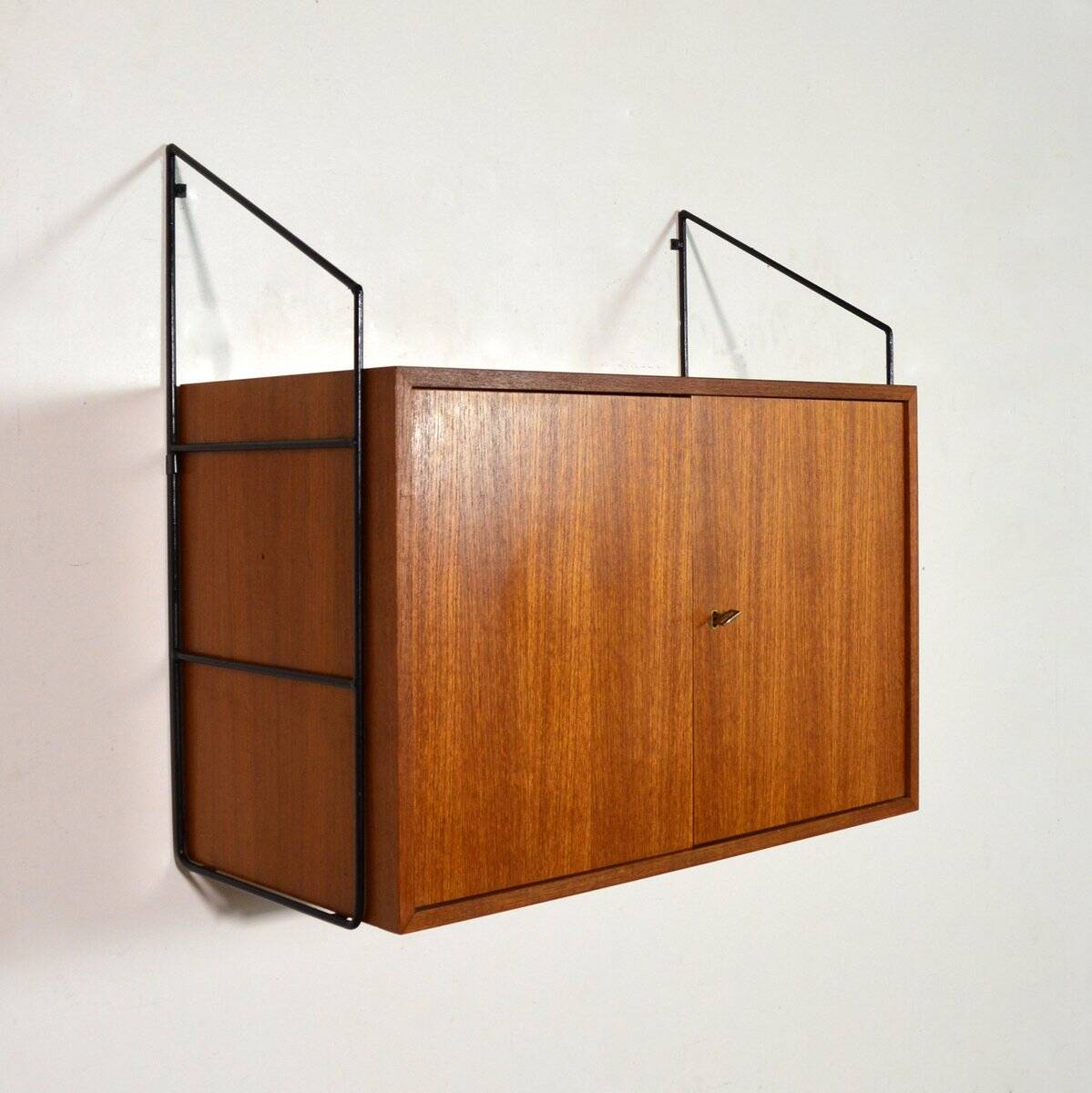 Scandinavian Design Wall System in Teak WHB Vintage 1960