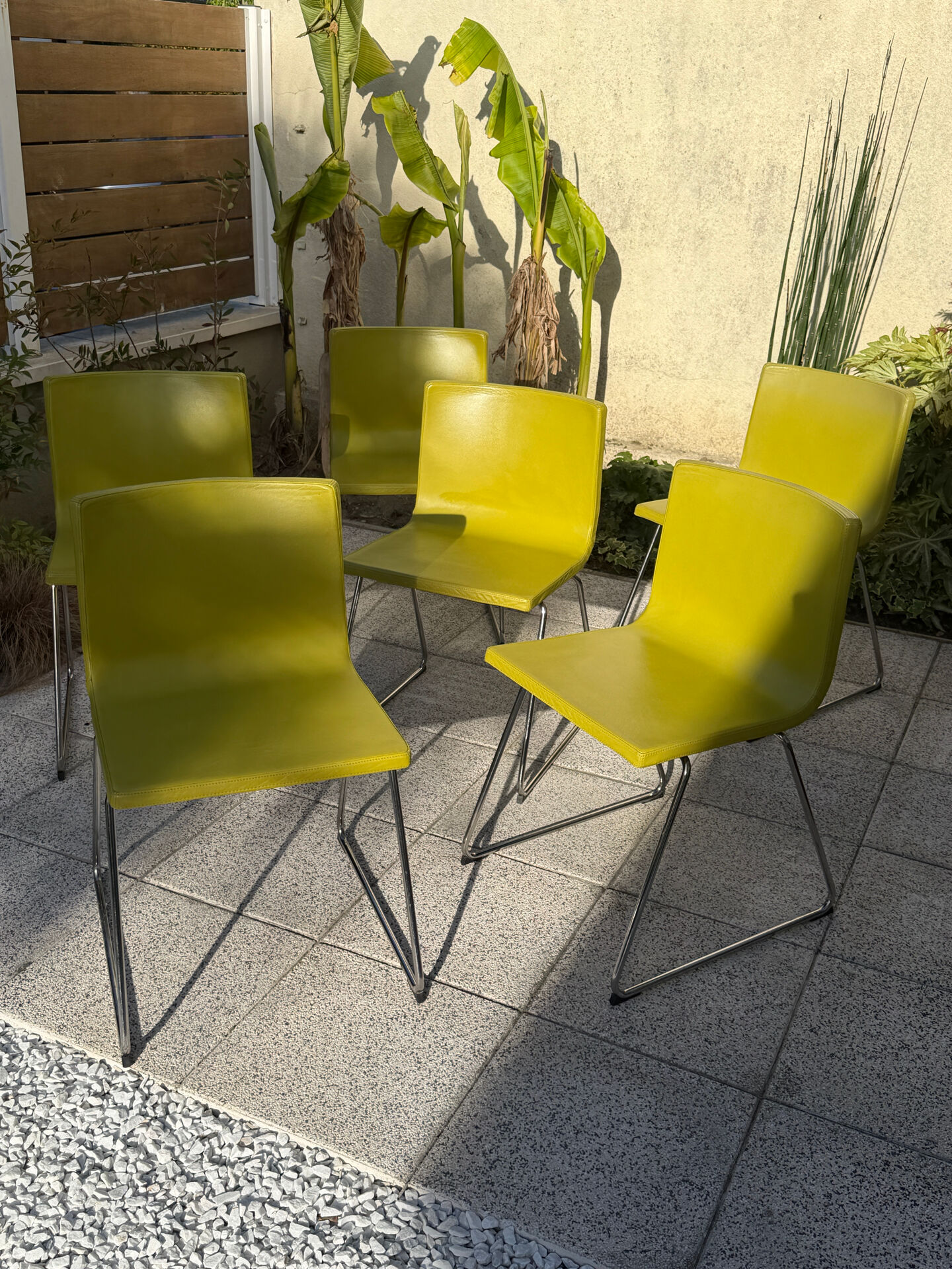 Set of 6 IKEA Bernhard chairs