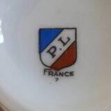 6 old Limoges porcelain tea cups PF France