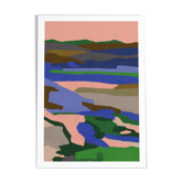The Valley of Colors - Limited Edition Art Print A4