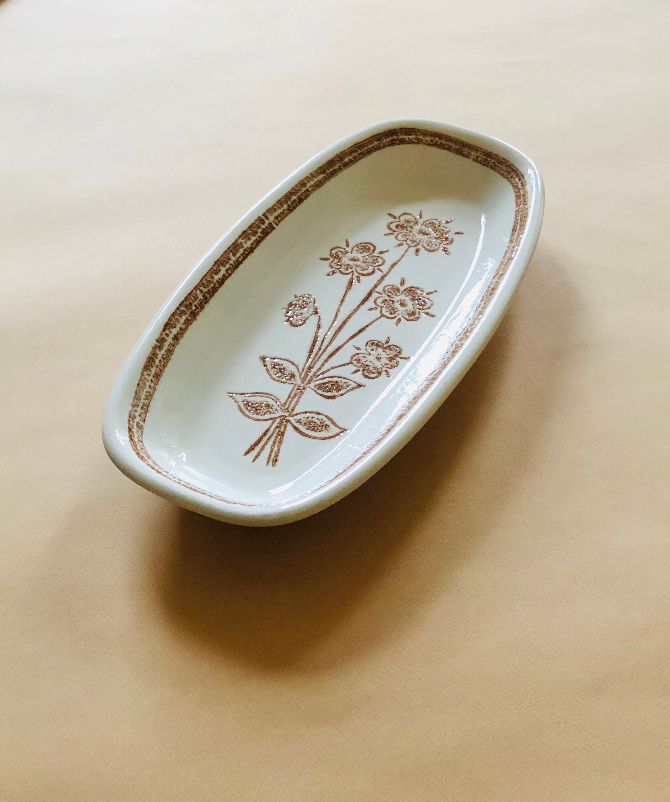 Vintage ceramic dish