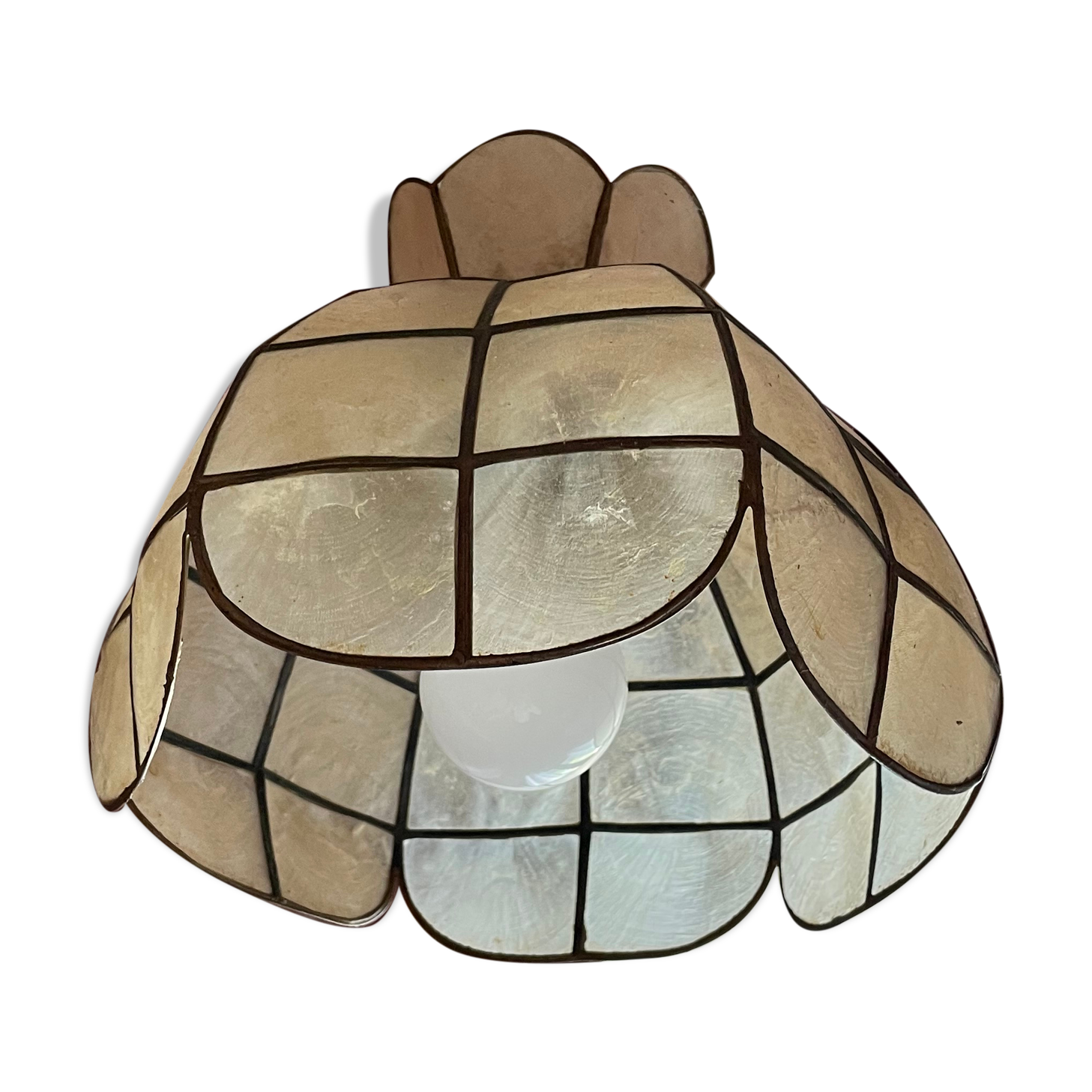 Suspension vintage en nacre