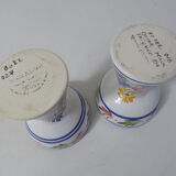 Quimper signed Keraluc 2 vases