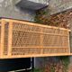Rattan wicker shelf, 3 floors vintage 1960/70