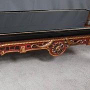 Grande Table Basse Impériale avec plateau de verre, Chine – XXe