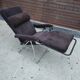 Fauteuil transat Lafuma vintage velours