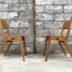 Series of 11 chairs 1950/1960
