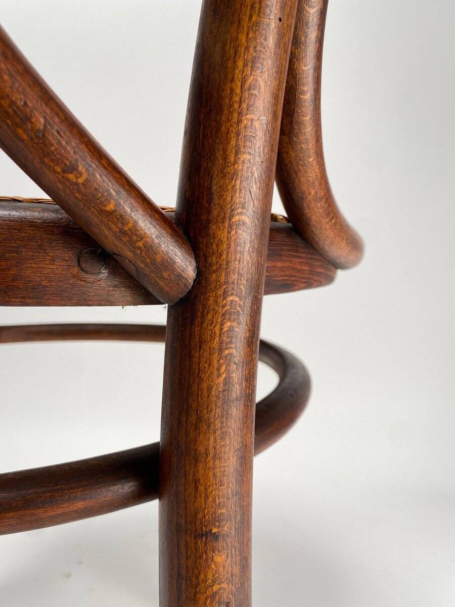 Austrian Bent Beech Chairs, 1890s, Set of 4