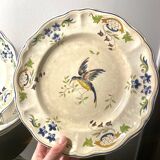 7 Longchamp plates m. Clery