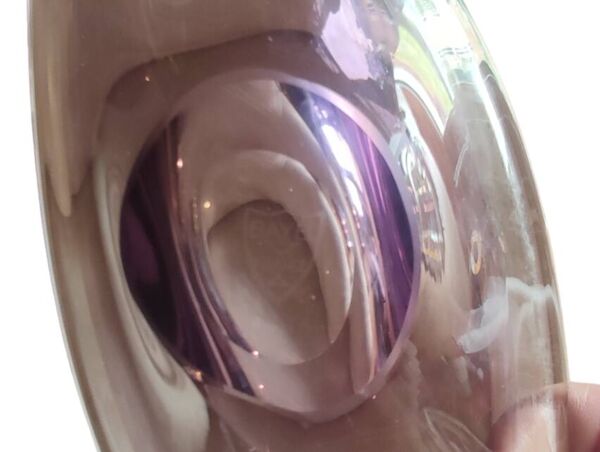 Ancienne coupe vide poche cristal Bayel
