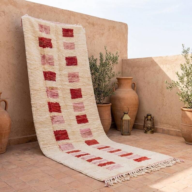 Tapis marocain artisanal 250cmx100cm