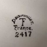 Oval dish pine cones Badonviller