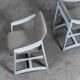 Set of 4 chairs fabric pied de poule anni' 60 vintage modern
