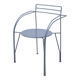 Chaise « Lune d’argent » de Pascal MOURGUE pour FERMOB en métal, 1980