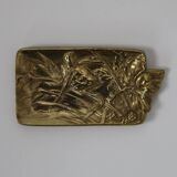 Baguier Art Nouveau en bronze doré, circa 1900