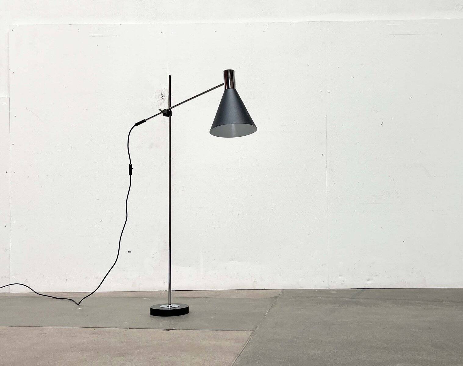 Mid-century German minimalist floor lamp, 1960s
