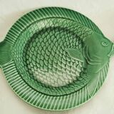 4 Sarreguemines fish-shaped plates
