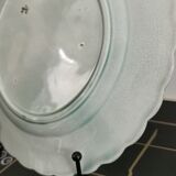 Plate in slip with birds late nineteenth