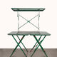 French Iron Garden Tables Set