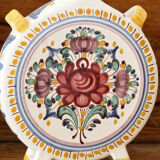 Set of 3 Slovak ceramic soliflores